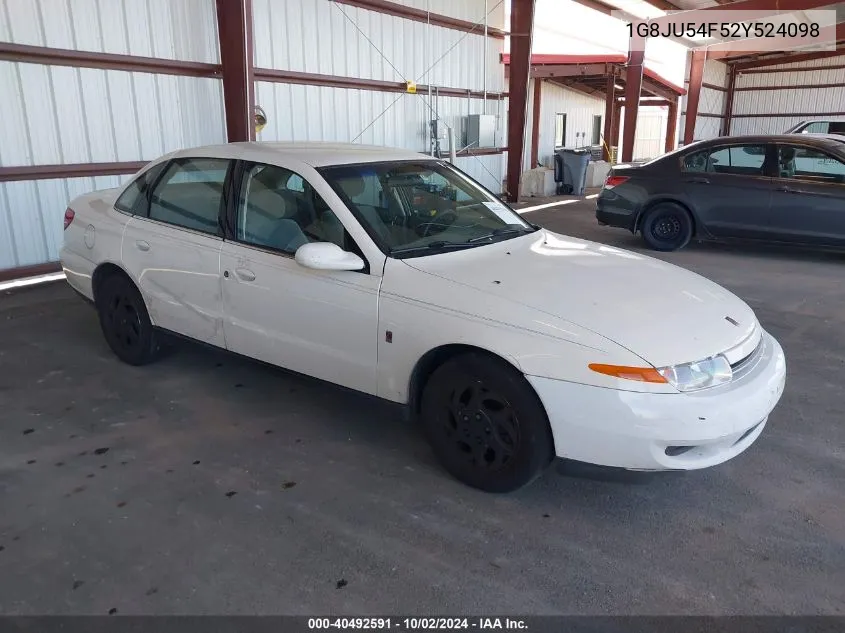 2002 Saturn L-Series L200 VIN: 1G8JU54F52Y524098 Lot: 40492591