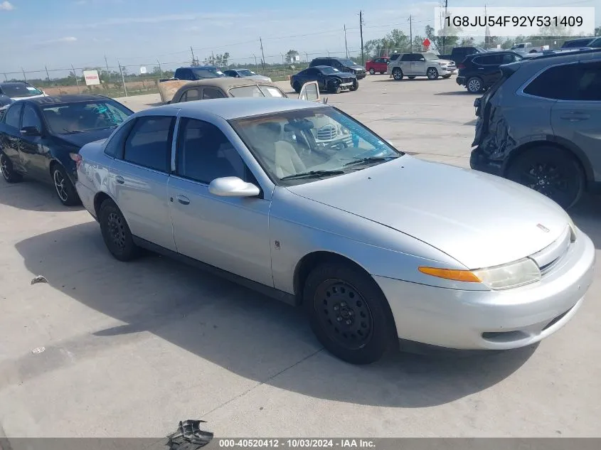 2002 Saturn L-Series L200 VIN: 1G8JU54F92Y531409 Lot: 40520412