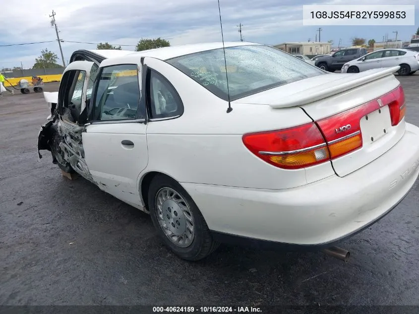 2002 Saturn L-Series L100 VIN: 1G8JS54F82Y599853 Lot: 40624159