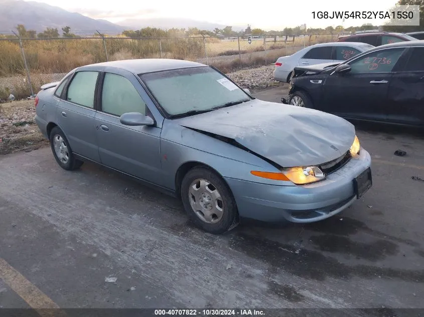 2002 Saturn L-Series L300 VIN: 1G8JW54R52Y5A15S0 Lot: 40707822