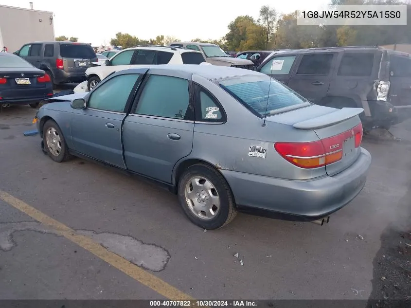 2002 Saturn L-Series L300 VIN: 1G8JW54R52Y5A15S0 Lot: 40707822