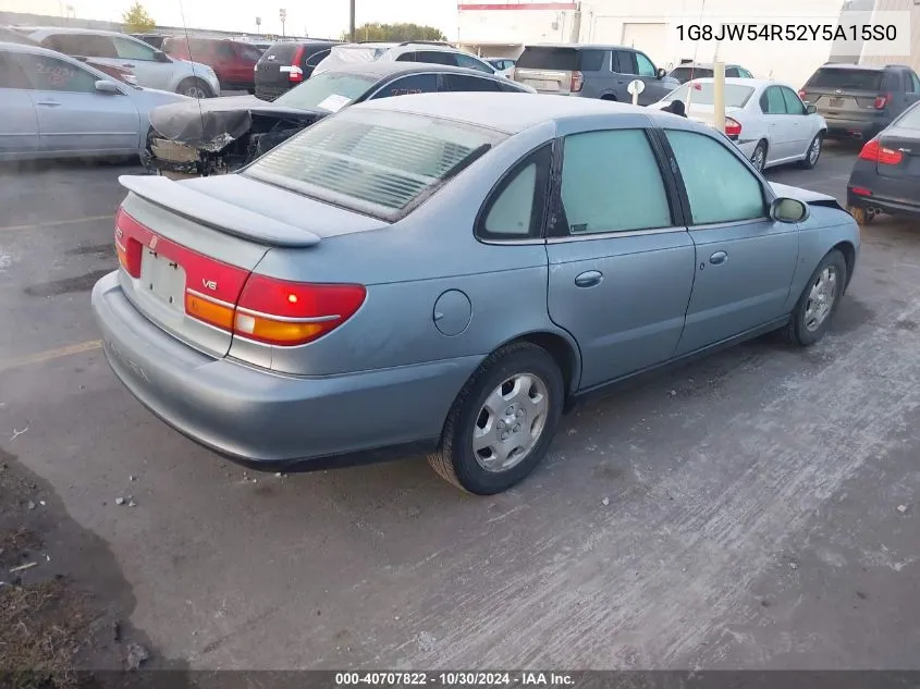 2002 Saturn L-Series L300 VIN: 1G8JW54R52Y5A15S0 Lot: 40707822