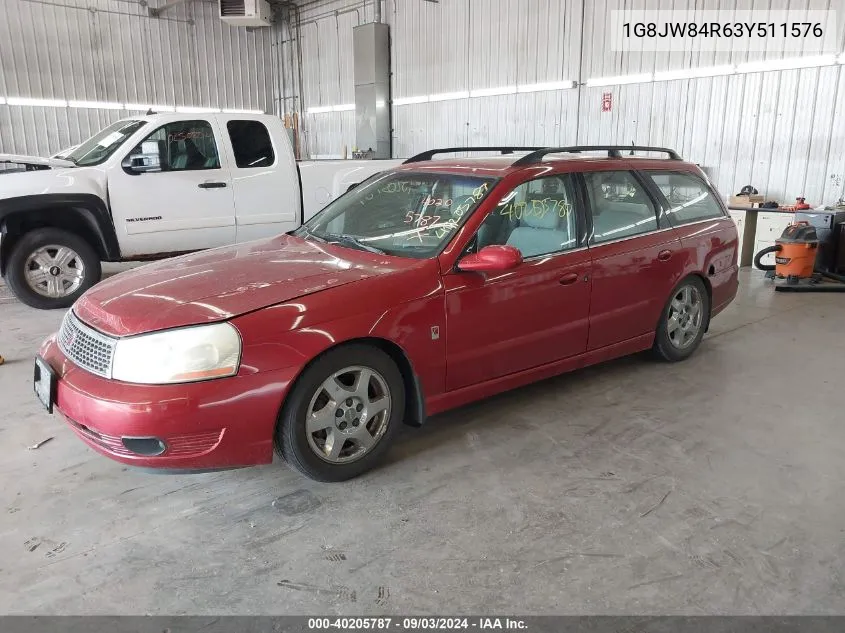 1G8JW84R63Y511576 2003 Saturn L-Series Lw300