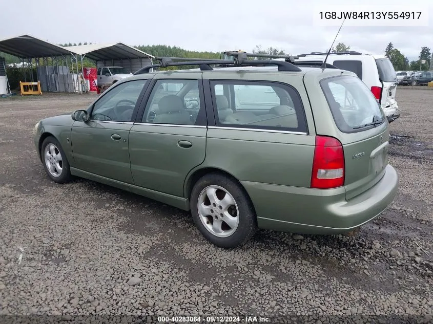 2003 Saturn L-Series Lw300 VIN: 1G8JW84R13Y554917 Lot: 40283064