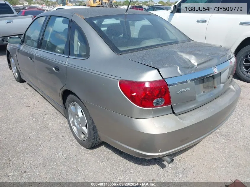 2003 Saturn L-Series L200 VIN: 1G8JU54F73Y509779 Lot: 40375556