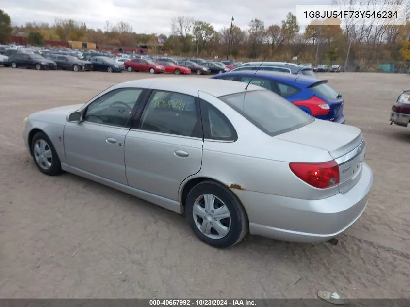 2003 Saturn L-Series L200 VIN: 1G8JU54F73Y546234 Lot: 40657992