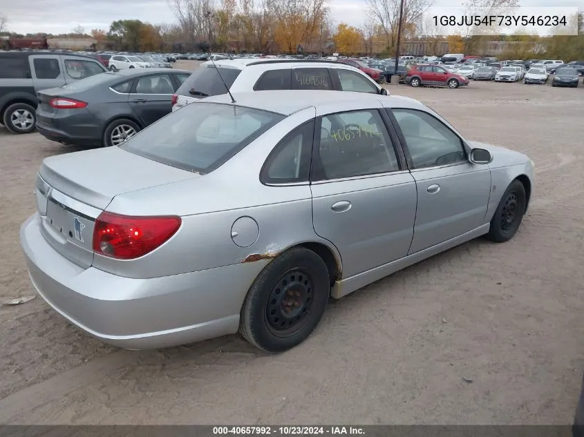 2003 Saturn L-Series L200 VIN: 1G8JU54F73Y546234 Lot: 40657992