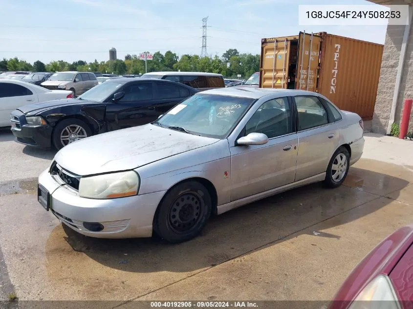 2004 Saturn L300 1 VIN: 1G8JC54F24Y508253 Lot: 40192905