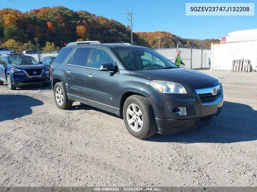 2007 Saturn Outlook Xr VIN: 5GZEV23747J132208 Lot: 40660252