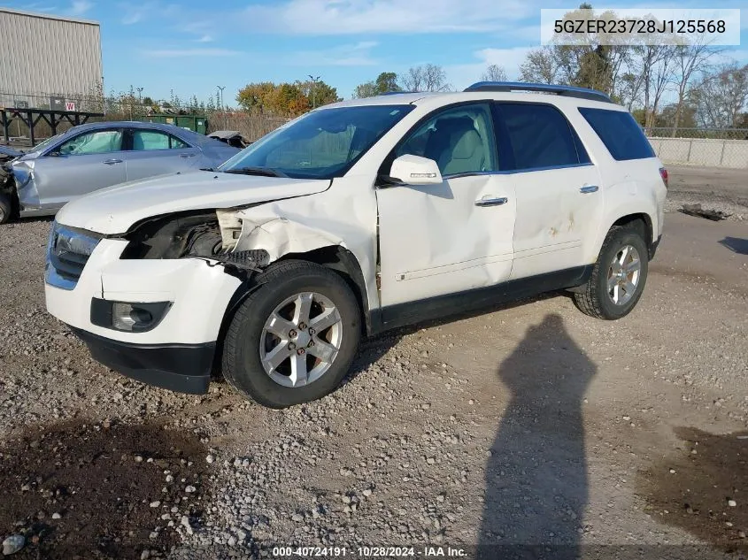 2008 Saturn Outlook Xr VIN: 5GZER23728J125568 Lot: 40724191