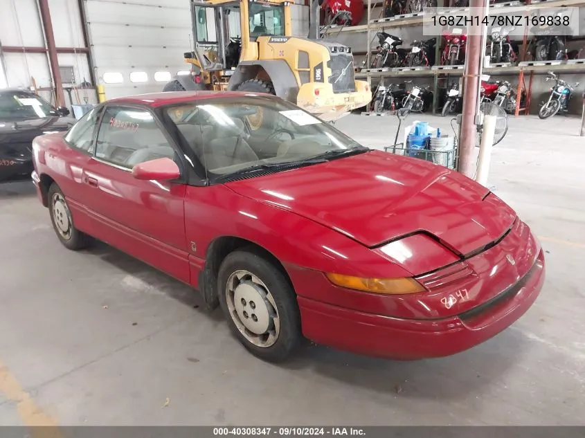 1992 Saturn Sc VIN: 1G8ZH1478NZ169838 Lot: 40308347