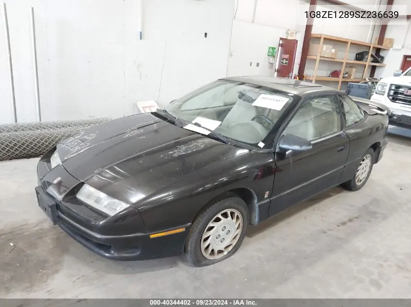 1995 Saturn Sc1 VIN: 1G8ZE1289SZ236639 Lot: 40344402