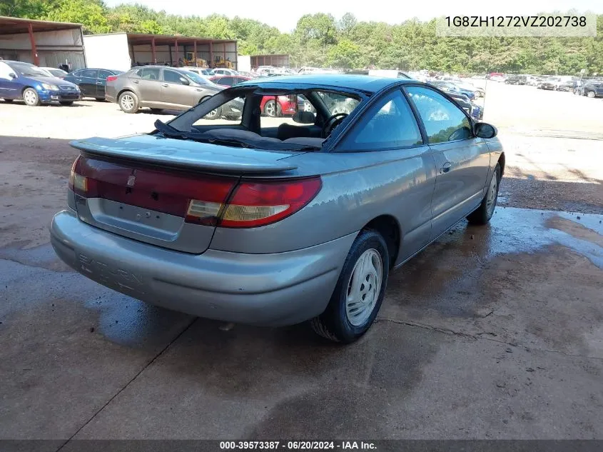 1997 Saturn Sc Sc2 VIN: 1G8ZH1272VZ202738 Lot: 39573387