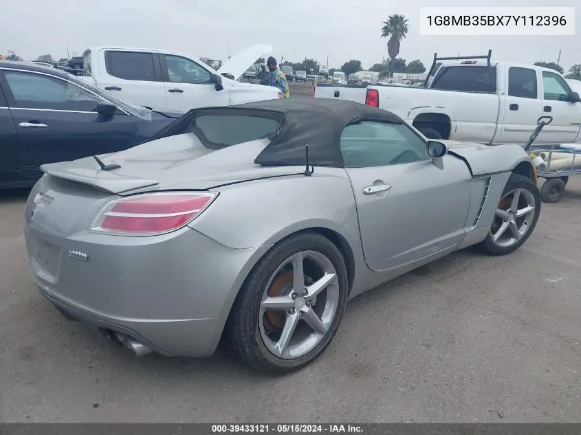 1G8MB35BX7Y112396 2007 Saturn Sky