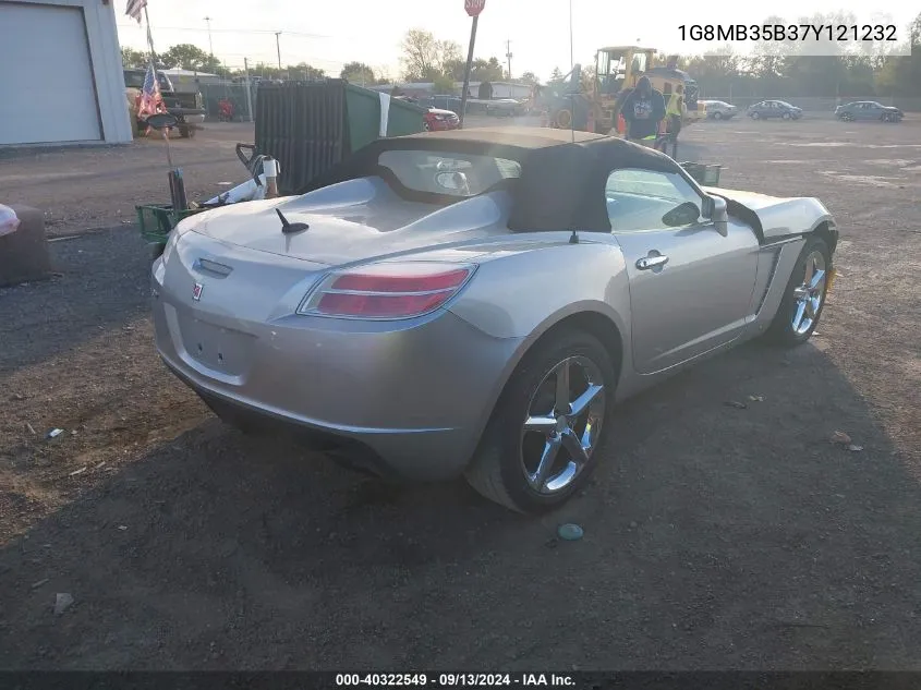 1G8MB35B37Y121232 2007 Saturn Sky