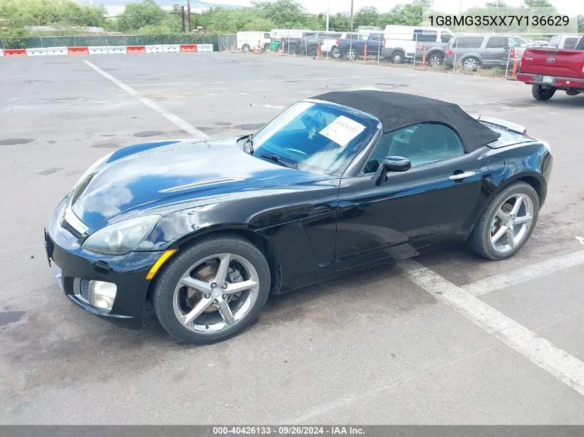 2007 Saturn Sky Red Line VIN: 1G8MG35XX7Y136629 Lot: 40426133