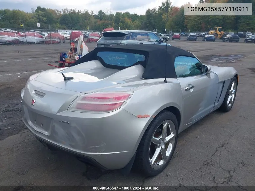 1G8MG35X57Y110911 2007 Saturn Sky Red Line