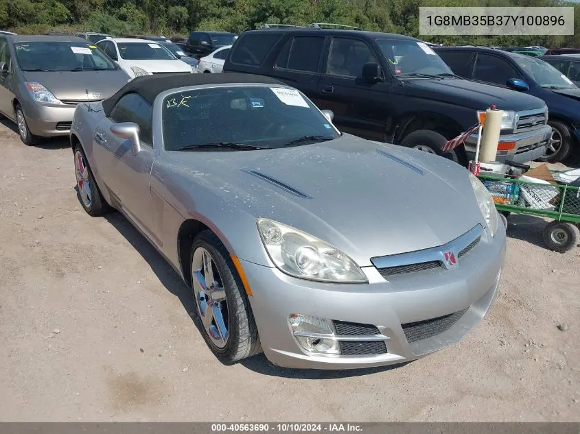 1G8MB35B37Y100896 2007 Saturn Sky