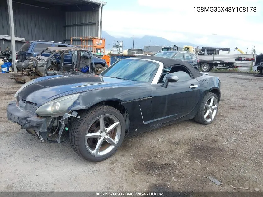 1G8MG35X48Y108178 2008 Saturn Sky