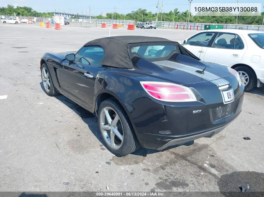 2008 Saturn Sky Special Edition VIN: 1G8MC35B38Y130088 Lot: 39640991