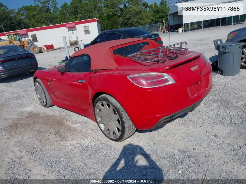 1G8MF35X98Y117865 2008 Saturn Sky Redline