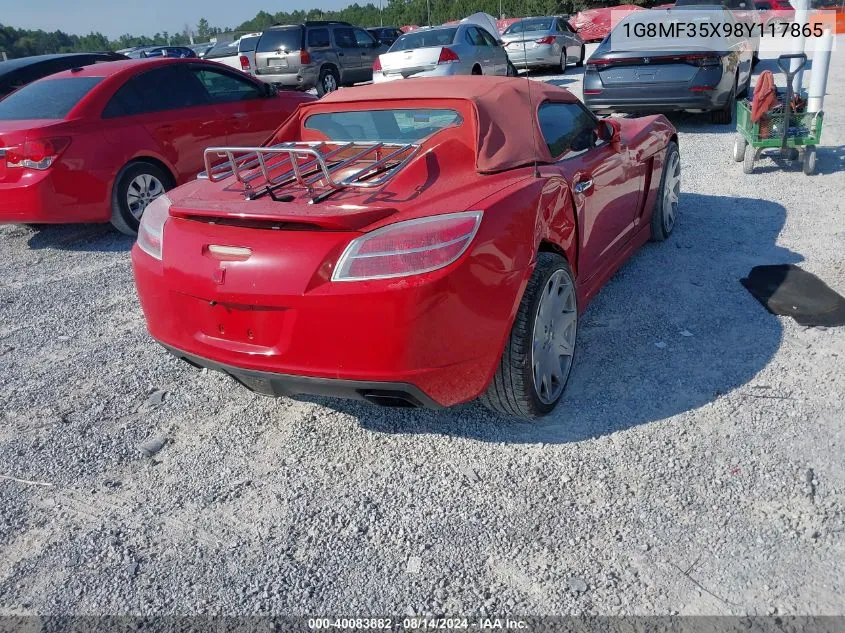 1G8MF35X98Y117865 2008 Saturn Sky Redline