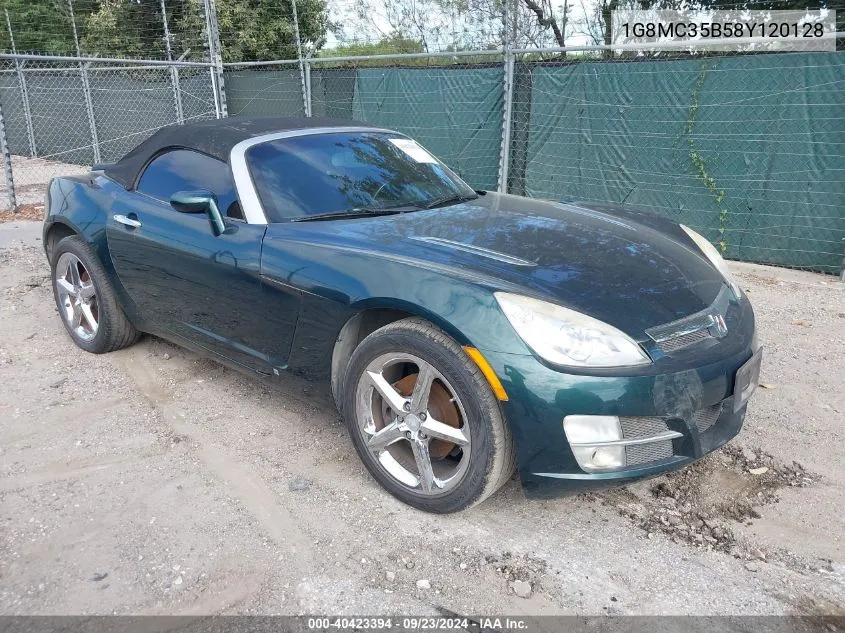 2008 Saturn Sky VIN: 1G8MC35B58Y120128 Lot: 40423394