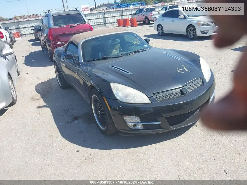 1G8MC35B08Y124393 2008 Saturn Sky