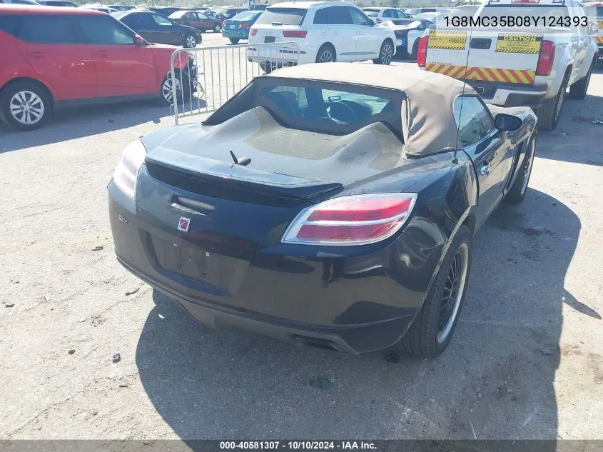 1G8MC35B08Y124393 2008 Saturn Sky