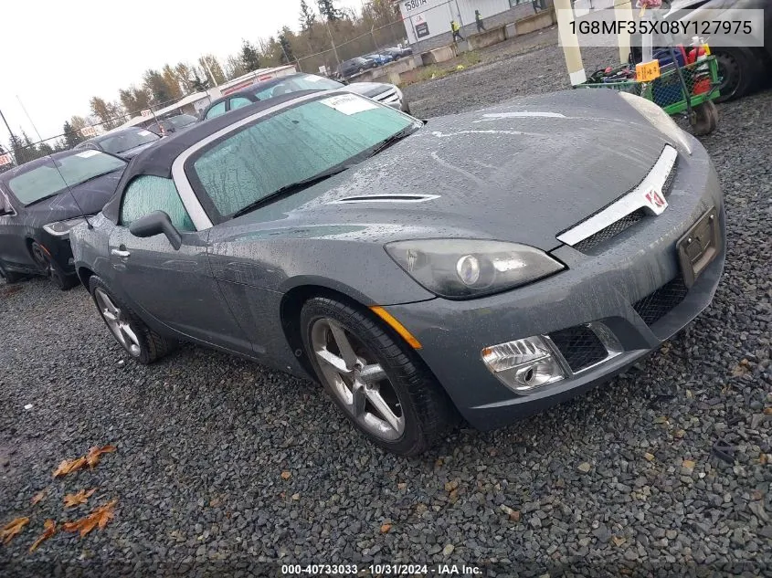 2008 Saturn Sky Red Line VIN: 1G8MF35X08Y127975 Lot: 40733033