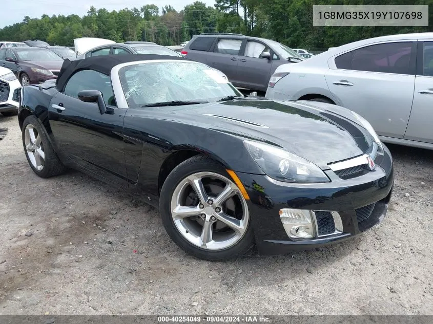 2009 Saturn Sky Red Line VIN: 1G8MG35X19Y107698 Lot: 40254049