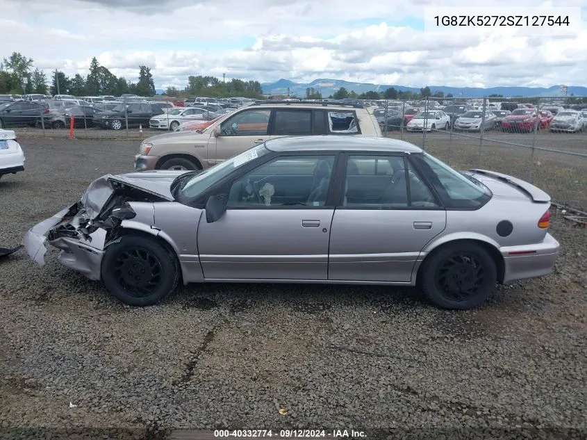 1995 Saturn Sl2 VIN: 1G8ZK5272SZ127544 Lot: 40332774