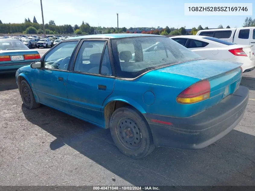 1995 Saturn Sl1 VIN: 1G8ZH5285SZ169746 Lot: 40471048