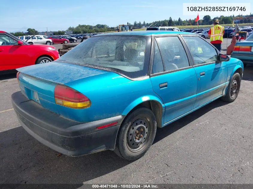 1995 Saturn Sl1 VIN: 1G8ZH5285SZ169746 Lot: 40471048