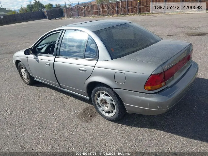 1996 Saturn Sl2 VIN: 1G8ZJ5272TZ200593 Lot: 40741775