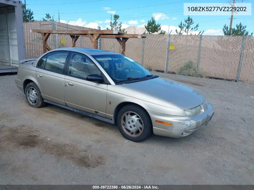 1997 Saturn Sl Sl2 VIN: 1G8ZK5277VZ229202 Lot: 39722398