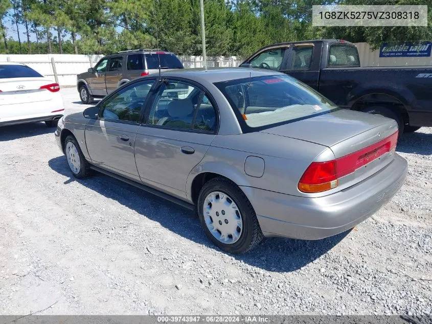 1997 Saturn Sl Sl2 VIN: 1G8ZK5275VZ308318 Lot: 39743947