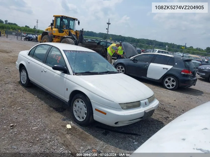 1997 Saturn Sl VIN: 1G8ZK5274VZ204905 Lot: 40691945