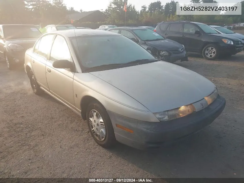 1997 Saturn Sl Sl1 VIN: 1G8ZH5282VZ403197 Lot: 40313127