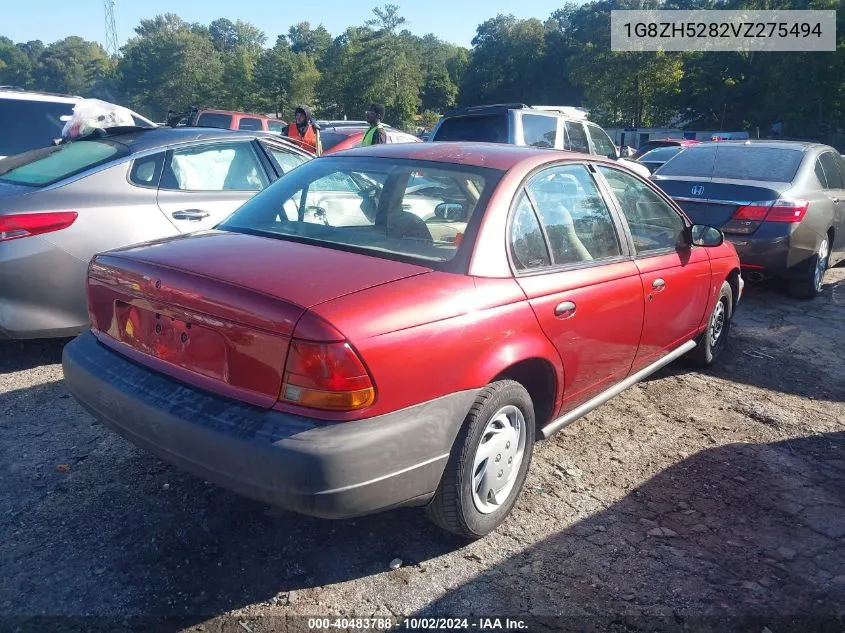 1997 Saturn Sl Sl1 VIN: 1G8ZH5282VZ275494 Lot: 40483788