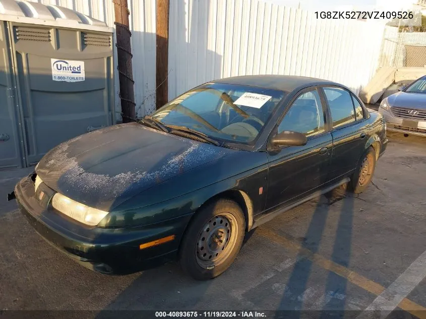 1997 Saturn Sl Sl2 VIN: 1G8ZK5272VZ409526 Lot: 40893675