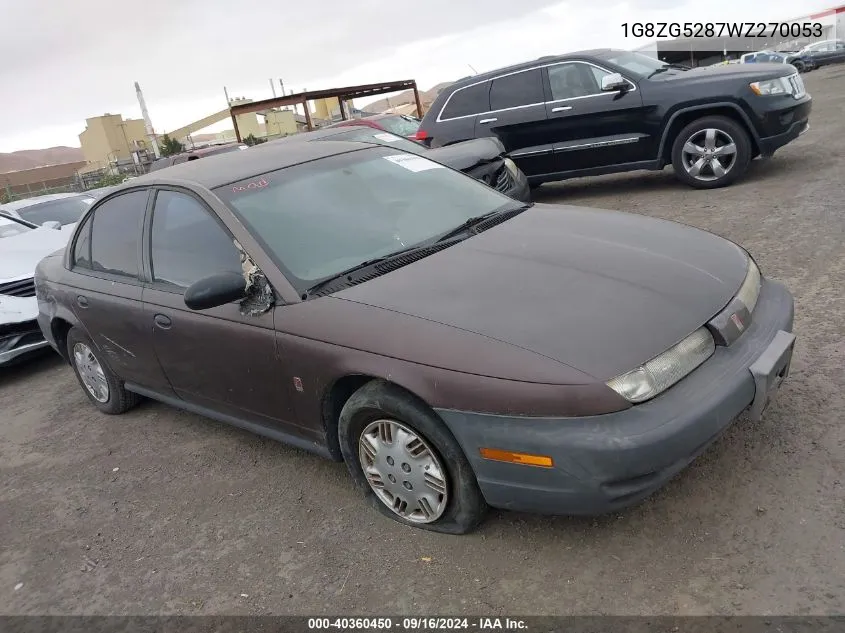 1998 Saturn Sl1 VIN: 1G8ZG5287WZ270053 Lot: 40360450