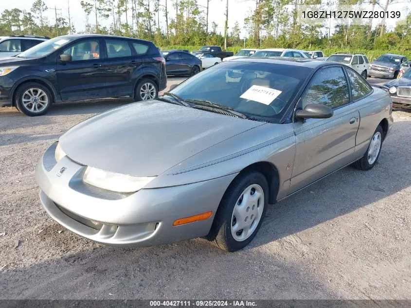 1998 Saturn Sc2 VIN: 1G8ZH1275WZ280139 Lot: 40427111