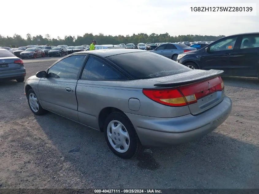 1998 Saturn Sc2 VIN: 1G8ZH1275WZ280139 Lot: 40427111