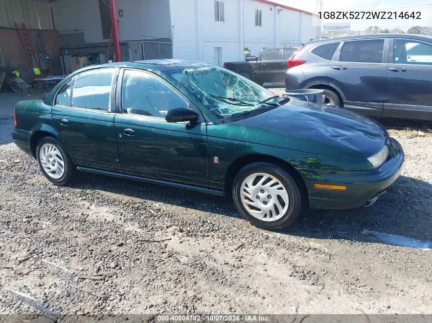 1998 Saturn Sl2 VIN: 1G8ZK5272WZ214642 Lot: 40504702