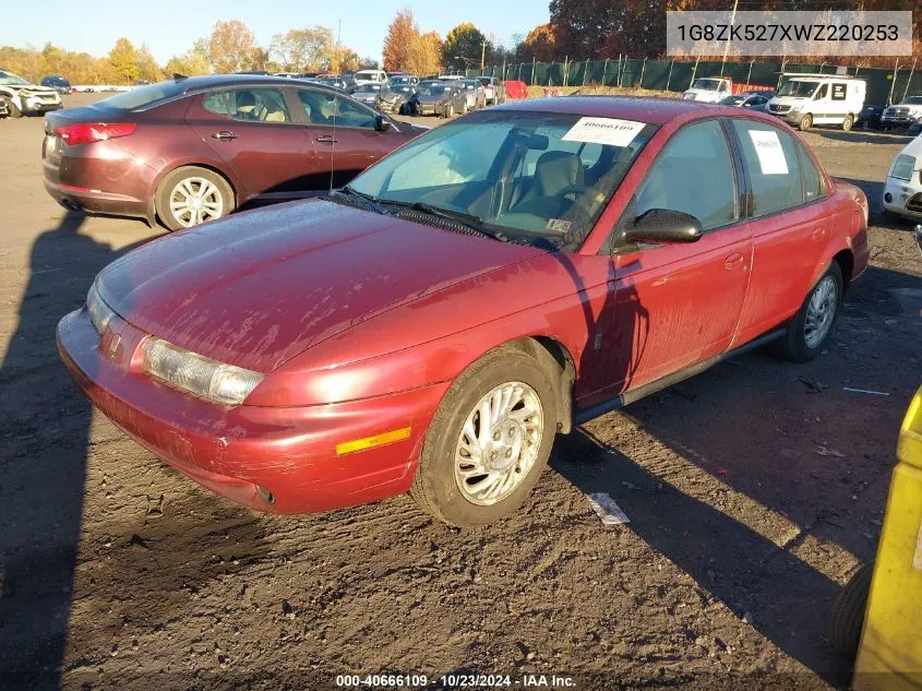 1998 Saturn Sl2 VIN: 1G8ZK527XWZ220253 Lot: 40666109