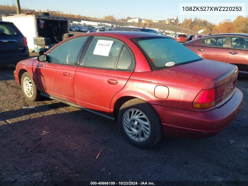 1998 Saturn Sl2 VIN: 1G8ZK527XWZ220253 Lot: 40666109