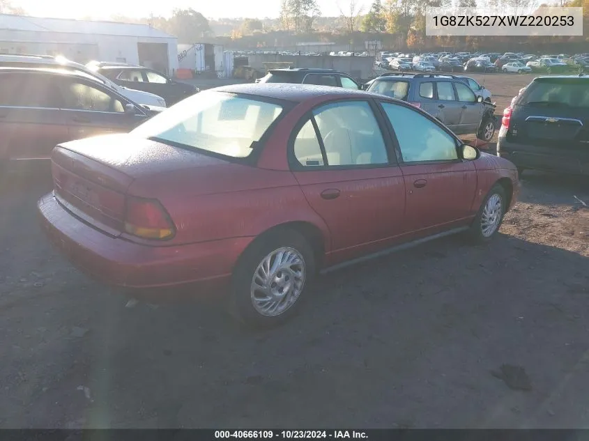 1998 Saturn Sl2 VIN: 1G8ZK527XWZ220253 Lot: 40666109