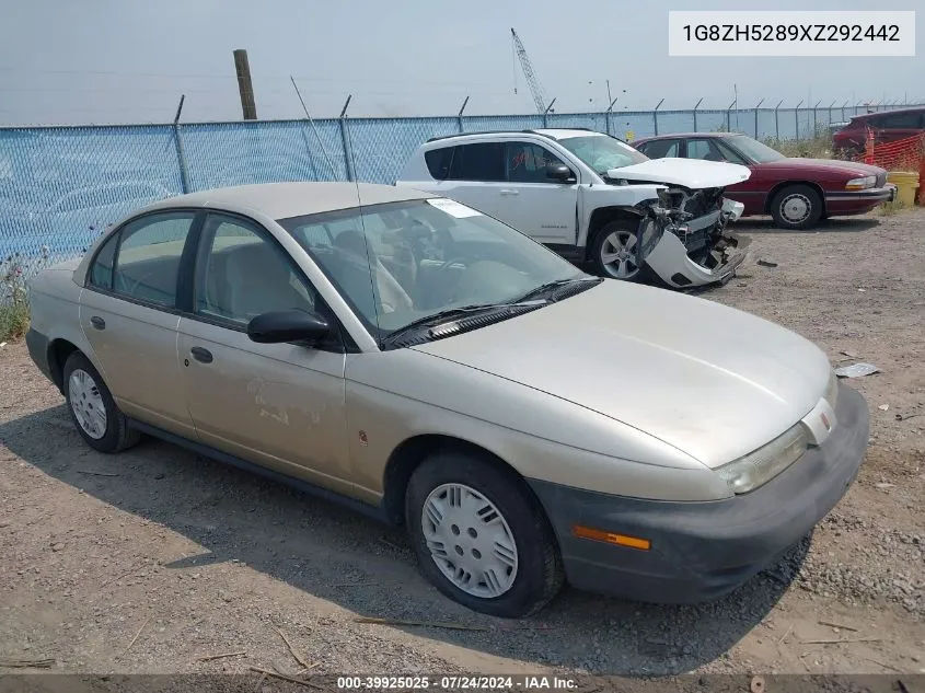 1999 Saturn Sl1 VIN: 1G8ZH5289XZ292442 Lot: 39925025