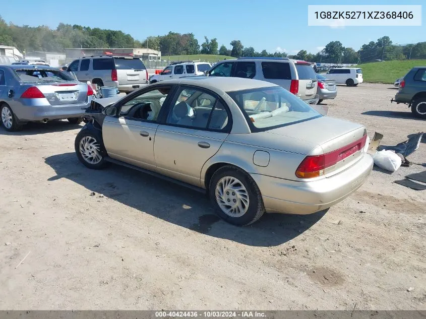 1999 Saturn Sl2 VIN: 1G8ZK5271XZ368406 Lot: 40424436